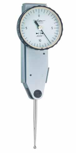 Dial Test Indicator K 34 Z Dial Test Indicator K 45 Z The Dial Test Indicators K 34 Z and K 45 Z have a 1.4 long contact point which makes them suitable for difficult accessible applications.
