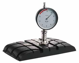 SPECIAL MEASURING GAUGES Tyre Depth Gauge PTM with round base By means of the Tyre Depth Gauge PTM the tread depth of vehicle tyres can be accurately measured. The method of measuring is very simple.