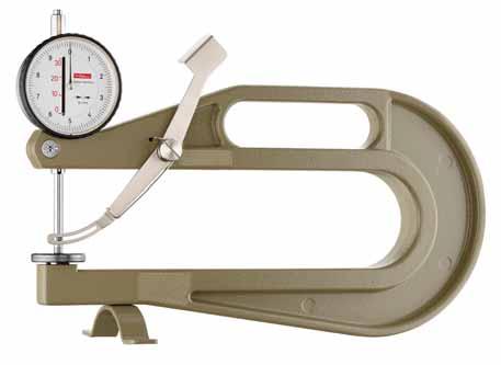 Dial Thickness Gauge K 200 Spare Dial Gauge for K 200 K 400 The Dial Thickness Gauge K 200 possesses a lifting device and thus the contact is independent of the user.