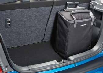TRAVEL AND LEISURE Foldable luggage bag Black with Suzuki