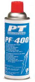 62316 PF -400 Cable Cleaner Plastic safe Contains no chlorinated solvents PF -400 is a high flash