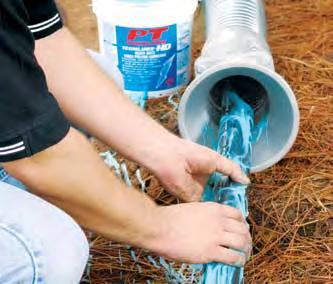 cement the cable to the conduit Techlube HD is a biodegradable, waterbased gel lubricant specifically