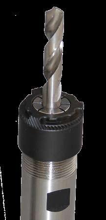 EzR Swiss Clamp nuts are now included with the GenBore NEVER drop an ER clamping nut in your machine sump again!