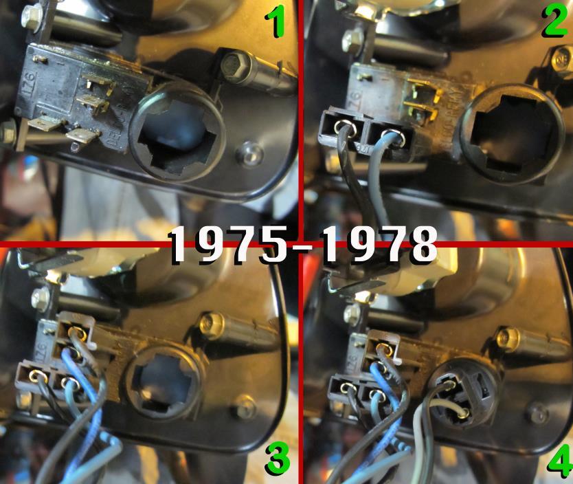 Re-pin your factory connectors with the wires on the Painless harness according to the numbers and instructions following the 1972-1974 photo below.