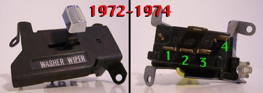 Install an insulated terminal from the parts kit on the #984 Blue wire and the #969 Black wire The pre-installed flat connector on the Painless harness will fit this switch so no changes needed to