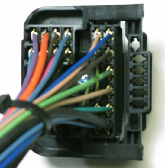 These terminals will accept 18-14 gauge wire, using a ¼ strip length, and will need to be installed with jaw style crimpers as shown on page 8.