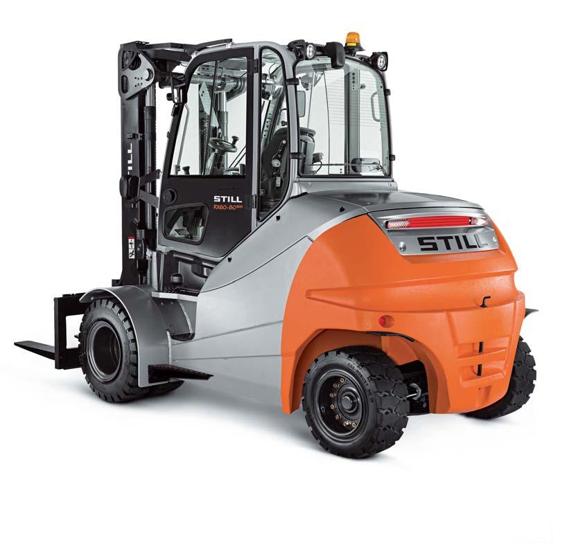 @ RX 60 Technical Data Electric Forklift