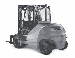 Making light work of things Compact design and excellent mobility The powerful electrical drive unit has very low environmental impact and a high handling rate Excellent visibility due to driver s