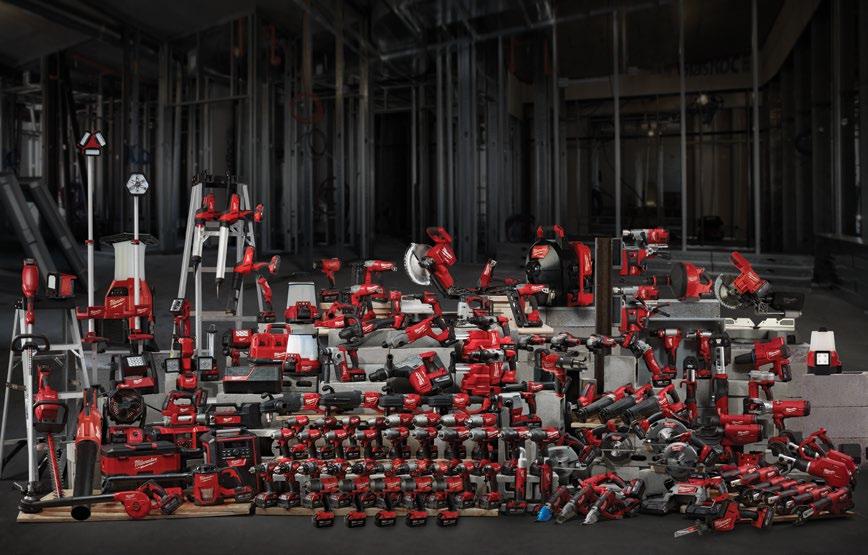 Industrial Power Tools The MILWAUKEE M18 cordless system represents the ultimate synergy of game-changing performance, professional grade power and
