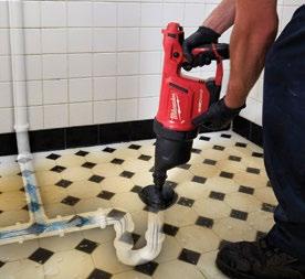 MILWAUKEE is committed to developing solutions that improve the ability for drain cleaning