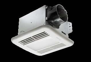 with Humidity Sensor GBR8L 8 CFM Fan/Light GBR8HL 8 CFM Fan/Light with Humidity Sensor GBR8MHL 8 CFM Fan/Light with Humidity and