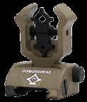 Adjusts rear sight windage and front sight elevation on all A2 and A4 front sights 1101 - Diamond Rear Sight (BK) 1102 - Diamond Rear Sight (FDE) FEATURES OF DIAMOND REAR SIGHT.