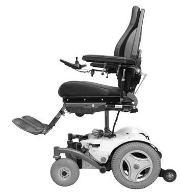 Design and Function Seat Permobil C350 can be combined with different seat models, which are supplied with a separate user manual.