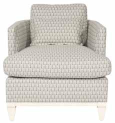 5 Seat Cushions: One Border-French Seam, Feather Lux Back Pillows: Tight Back, Poly Dacron Nail Trim: optional with charge (base) Wood Species: