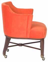 5 Seat Cushions: Tight Seat, Poly Dacron Back Pillows: Tight Back, Poly Dacron Wood Species: Beech (exposed wood base) COM (54 plain): 3 yd / COL: 52 sq ft