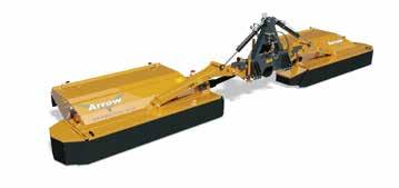 ARROW NM 9000 DELTA ROLLER ARROW NM 9000 DELTA ROLLER SIDEFLOW ELHO s butterfly mower conditioner Arrow NM 9000 Delta Roller is state of the art but does not require a large tractor; a medium-sized