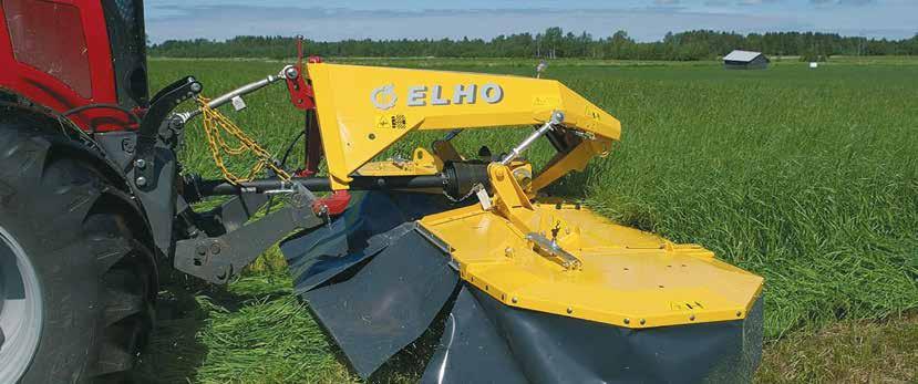 CUTTING-EDGE DISC MOWERS Read more www.elho.fi ELHO S CUTTING-EDGE DISC MOWERS ARE BUILT TO LAST ELHO s disc mowers feature a sturdy structure and yield excellent mowing patterns.