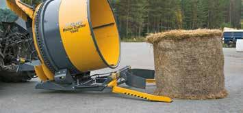 This machine has many uses, and plenty of additional equipment is available for various working conditions and needs. The ELHO RotorCutter is especially designed for shredding straw and forage bales.