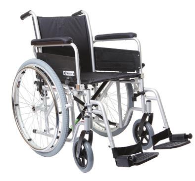 2. LIST OF COMPONENTS Aspire TRANSIT Wheelchair Aspire ASSIST Wheelchair Max. User Weight S.W.L 125kg Weight 16kg (chair weight) 11kg (transport weight) 8 1. Rear Wheels 2.