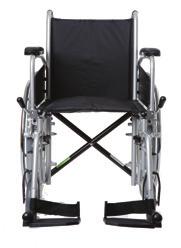 backrest handle) 42cm REAR: 4cm 44cm 1 3 3. Armrests 4. Footrests 5. Height Adjustable Castor Fork 6. Front Castor Wheel 7.