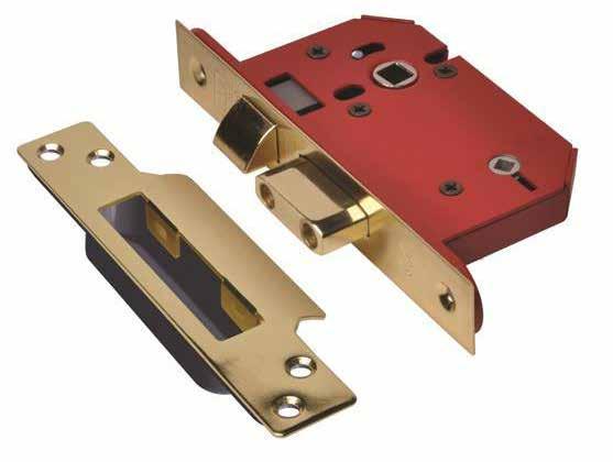 British Sized Locks - Bathroom British Sized Locks - Tubular Latch Bathroom sash lock for doors subject to medium frequency use. Suitable for most residential and light commercial environments.