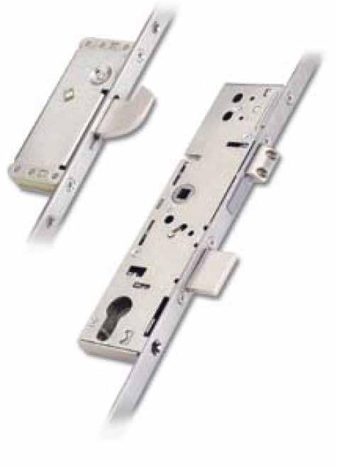 Multipoint Locks - Single Leaf Multipoint Locks - Single Leaf 16mm 16mm 570mm 570mm Euro profile multi point locks for residential and light commercial door applications. Available in two versions.