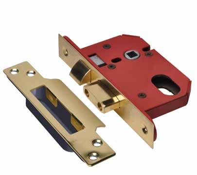 Heavy sprung latch follower suitable for all lever furniture including unsprung levers. Available in two finishes.