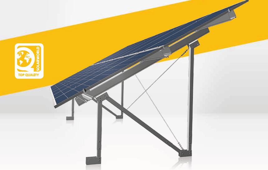 Sunfix Ground Mounting Free Field System The Sunfix free-field mounting system is the ideal solution for installing photovoltaic modules in free-field applications.