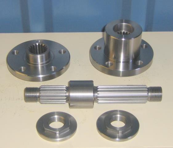 GENERAL MACHINING We also provide a precision machining service such as Shafts, bushes and all types of thread cutting.