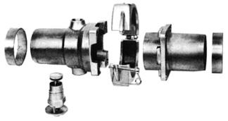 48 Series Bolt-Together Lug-Type Poweroll Coupler Complete coupler set includes male and female halves with