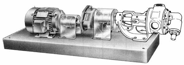 415 are available with helical gear reducers that have been specifically developed for efficient operation with heavy-duty pumps.