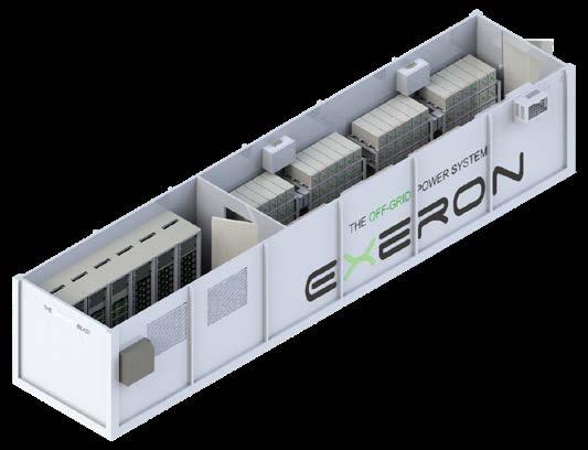 ADVANCED BATTERY MANAGEMENT The intelligent battery management system of EXERON is able