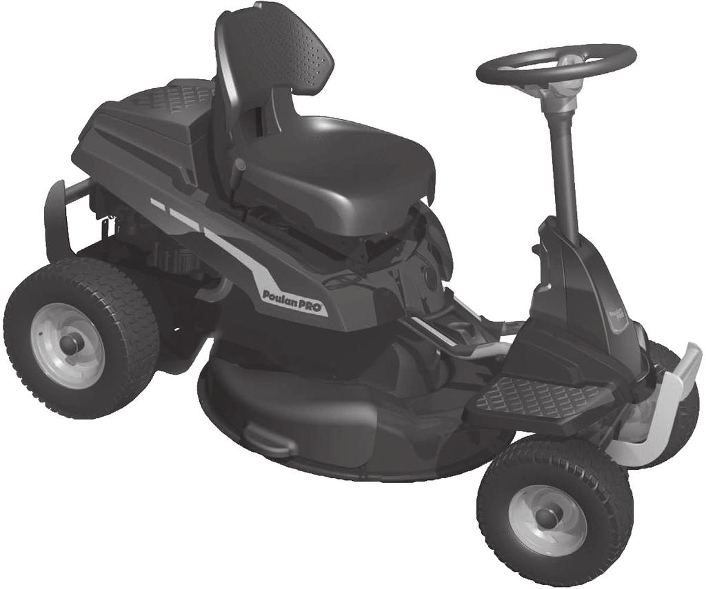 Operator's Manual 30" RIDING MOWER SIDE DISCHARGE ELECTRIC START Catalog No. PB30 IMPORTANT: Read and follow all Safety Rules and Instructions before op er at ing this equipment.