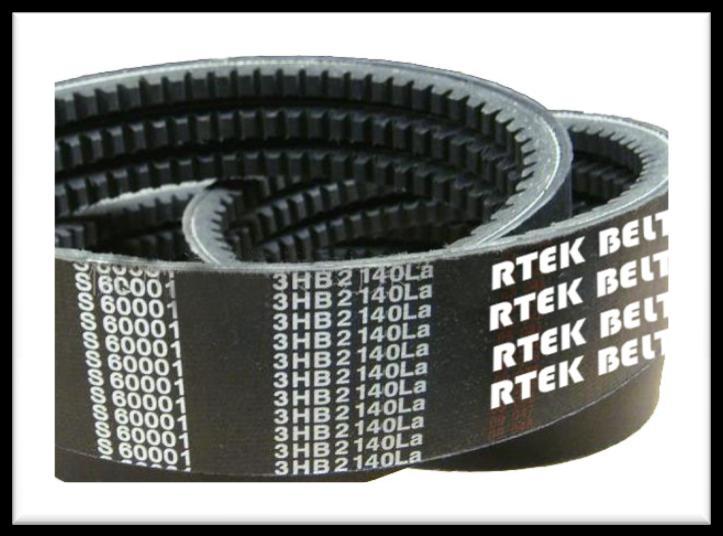 Agricultural V- belt Suitable for shock loads, pulsation loads, vertical 1. High flexibility 2. Excellent cross-section rigidity 3. Outstanding power transmission capability 4.