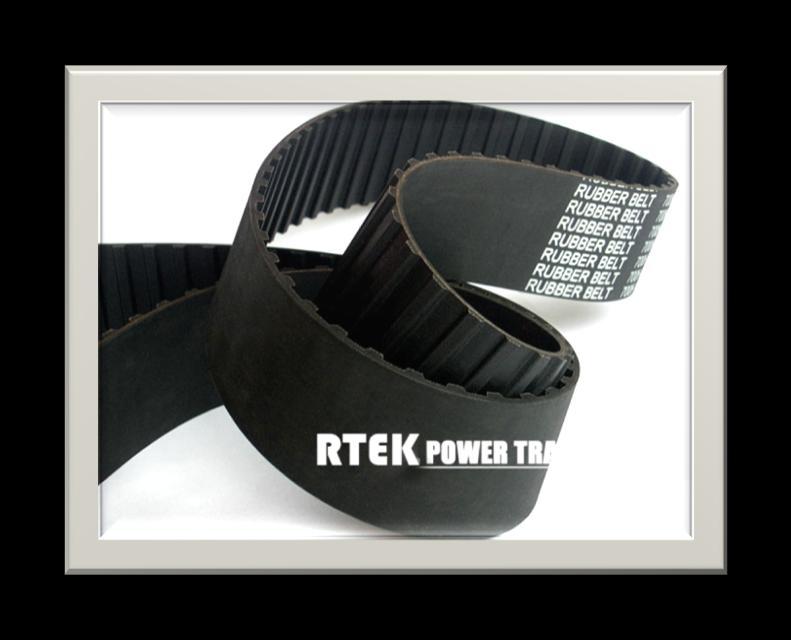 Variable speed belt Used in gear changes, motorcycles and agricultural machinery. 1. Highly efficient power transmission 2. Smooth speed changes 3. Excellent acceleration response 4.