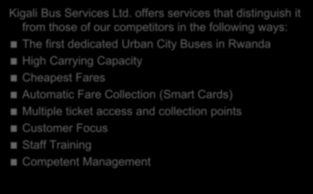 Kigali Bus Services Ltd.