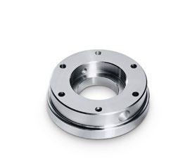 Bearing flange CTV 250 Sector Automotive Machining time 50 / 36 sec.