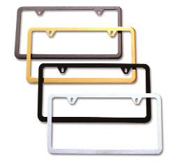 LICENSE PLATE FRAMES (SLIMLINE) These thin, yet durable, frames provide an elegant finishing touch for your XK s