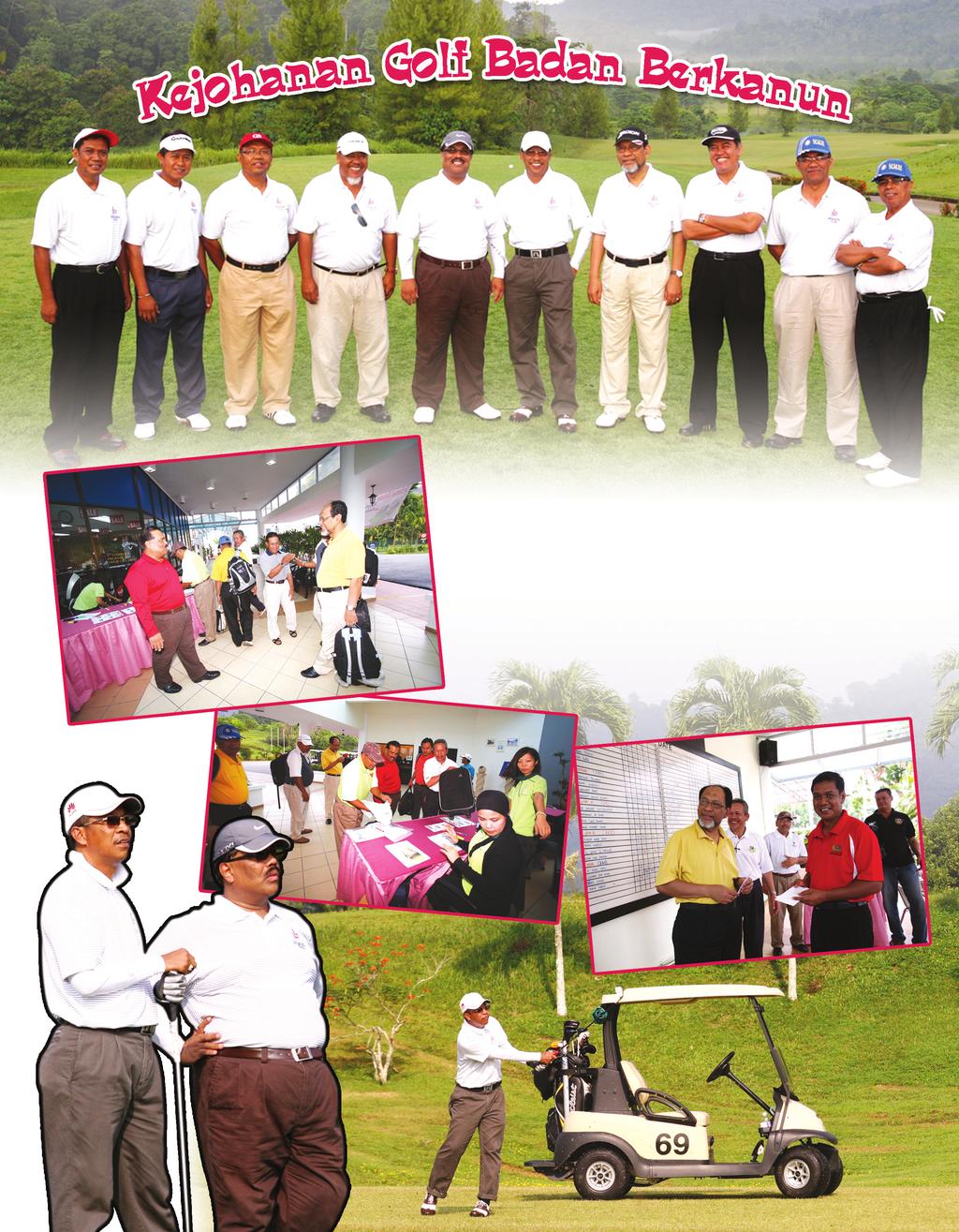 PERSATUAN BADAN BERKANUN MALAYSIA Bersempena dengan Mesyuarat Agung Tahunan ke 29, pihak Jawatankuasa Kecil Sukan, Kebajikan dan Kesenian telah menganjurkan satu Pertandingan Golf berpasukan pada
