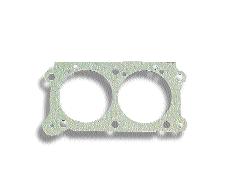 GASKETS 108-20 108-77 108-2-20 108-69 108-70 108-97 108-67-20 108-40 108-74 108-61 Base Plate Part # Model: Rochester Quadra-Jet Bore Size: 1-3/8" primary 2" secondary Thickness: 5/8" Fuel Bowl Plug