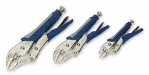 6" diagonal cutting PL-76C 6 1 /2" chain nose side cutters 2628G-180 7" side cutting 23503 8 1 /4" front-end stripper Combines Williams most popular pliers in to a single set.