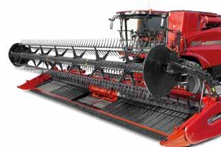 3100 DRAPER HEADER RETAIN EVERY GRAIN The 3100 draper header is designed to easily handle high-speed harvesting in short straw conditions.
