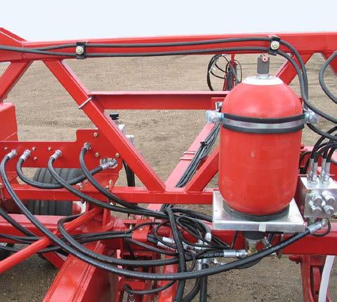 Operation Quick Tips - Continued Air Drill Frame The Contour Air Drill frame is a simple slab frame system, designed to let the parallel link openers do the work of depth control and