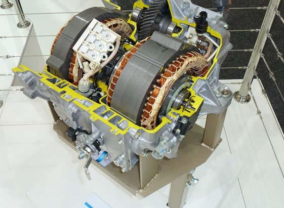 HEV Example: SPM Toyota Prius THSII In this study a copper rotor induction motor replacement for MG2 will be analysed.