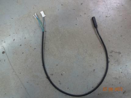 replace the motor extension cable 2 The connectors between the