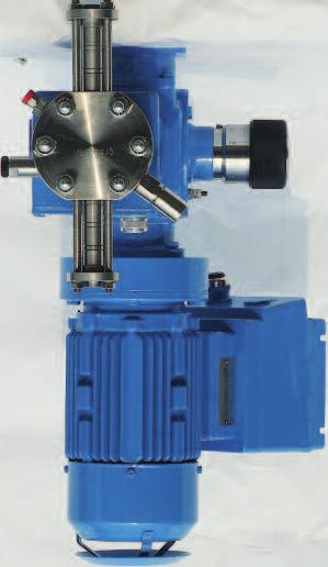 Standard version with horizontal motor Special version with vertical motor Modularity All Nexa mechanisms, even of different sizes, can be easily combined to form metering units