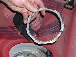 The fuel pump must be handled carefully to avoid damage to the float arm, filter and