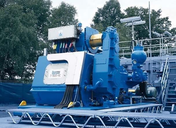 MUD PUMPS Bentec mud pumps stand for new technology, more reliability and reduced maintenance.