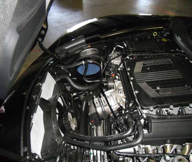 INSTALL Figure E Refer to Figure E for Step 7 Step 7: Install the afe filter/housing assembly into the vehicle.