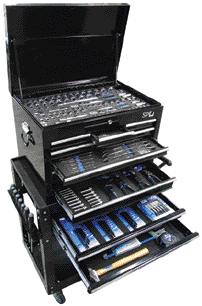 All Sockets, Socket Accessories and ROE Spanners come in Hi Density Foam Tool Storage System Tool Storage Trays 25 ROE Combination Spanners 19 x 1/4 Dr 12 Point Sockets 28 x 3/8 Dr 12 Point Sockets